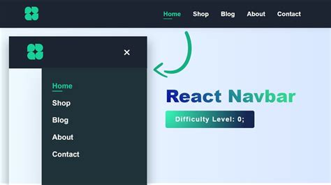 It correctly bundles <b>React</b> in production mode and optimizes the build for the best performance. . React responsive navbar codepen